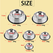 SUPREPET Stainless Steel Non-slip Feeding Bowl