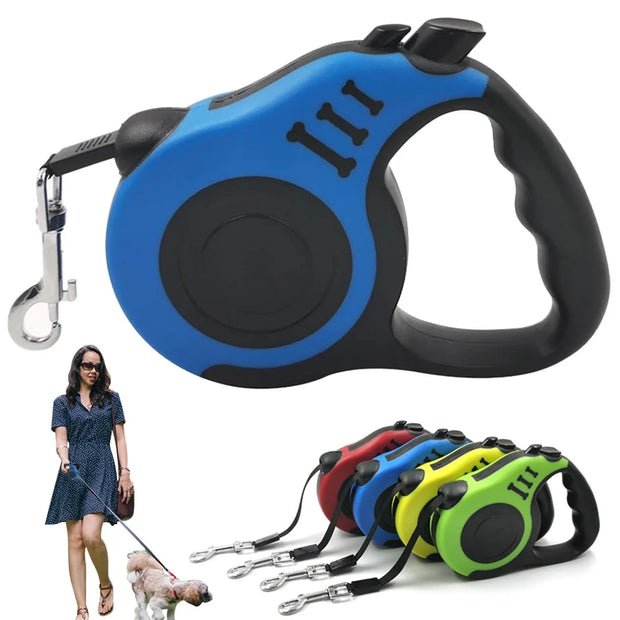 3/5M Pet Leash Durable  Automatic Retractable