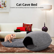 Felt Cat House Bed Indoor