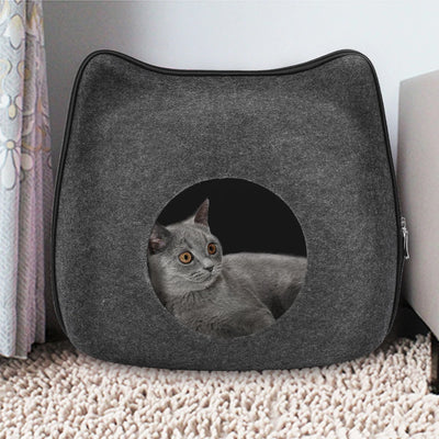 Felt Cat House Bed Indoor