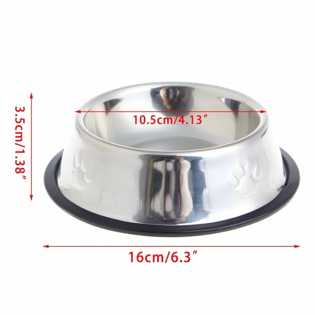 SUPREPET Stainless Steel Non-slip Feeding Bowl