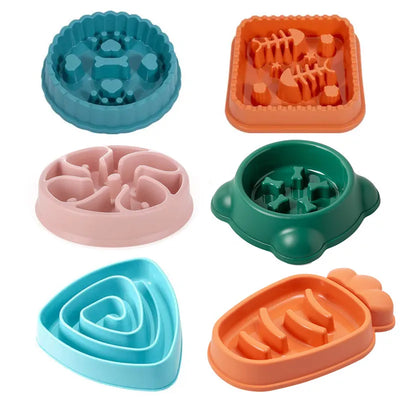 Pet Supplies Choking Feeding Food Bowls