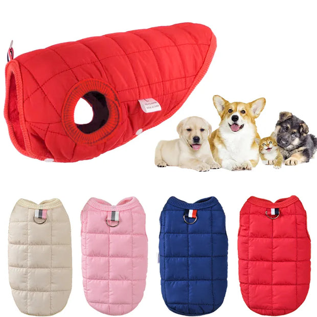 Pet Winter Clothes Warm Fleece