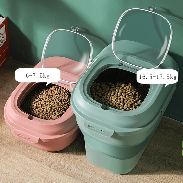 Pet Dog Food Storage Container